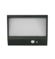 Solarny kinkiet zewnętrzny z czujnikiem ruchu i zmierzchu Solar czarny PIR LED 2W 3000K IP54 Searchlight 67418BK
