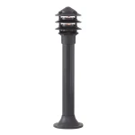 Bollards czarny wys.73 cm. E27 IP44 Lampa ogrodowa stojąca