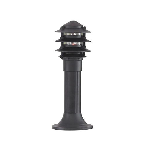 Lampa ogrodowa stojąca Bollards czarny wys.45 cm. E27 IP44 Searchlight 1075-450 | 5013874219602