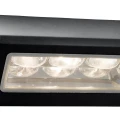 Kinkiet zewnętrzny Peru czarny LED 4W 6500K IP44 searchlight 5513BK | 5013874412751