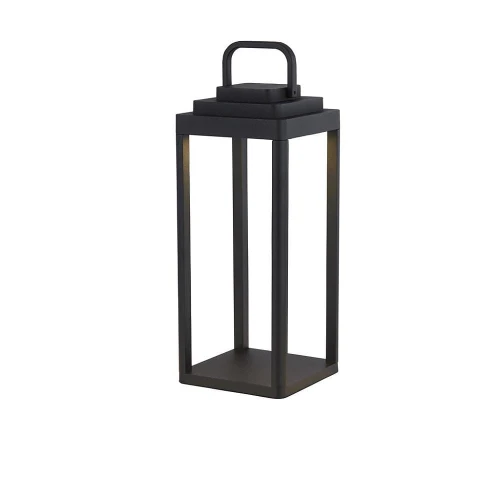 Zewnętrzna lampa stołowa zasilana bateriami Portobello czarny wys. 35cm. LED 2W 3000K IP54 searchlight 33502-350