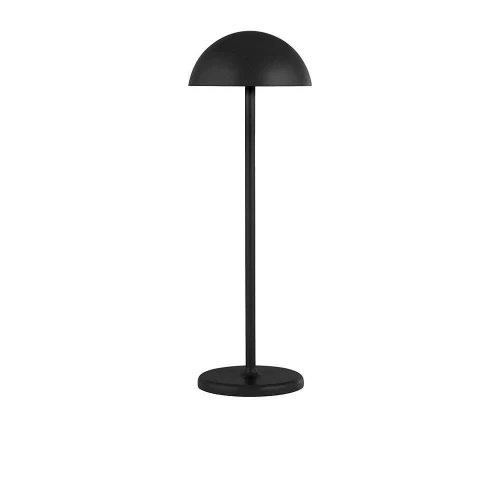 Zewnętrzna lampa stołowa ściemnialna zasilana bateriami Portobello czarny mat wys. 35cm. LED dim. 2W 3000K IP54 searchlight 78131BK