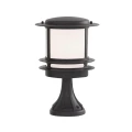 Lampa ogrodowa stojąca niska Stroud czarny wys. 34cm. E27 IP44 searchlight 1264 | 5013874219558