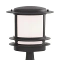 Lampa ogrodowa stojąca niska Stroud czarny wys. 34cm. E27 IP44 searchlight 1264 | 5013874219558