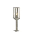 Lampa ogrodowa stojąca Box II Silver ocynk galwanizowany wys. 50cm. E27 IP44 searchlight 90151-500SI