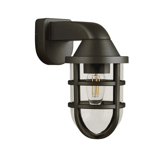 Kinkiet zewnętrzny Seaside czarny E27 searchlight 61133BK