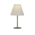 Lampa zewnętrzna stołowa solarna Venice srebrny | biały solar LED 1,6W 3000K IP54 searchlight 61203SI