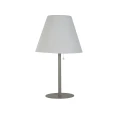 Lampa zewnętrzna stołowa solarna Venice srebrny | biały solar LED 1,6W 3000K IP54 searchlight 61203SI