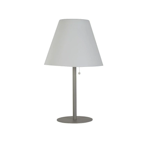 Lampa zewnętrzna stołowa solarna Venice srebrny | biały solar LED 1,6W 3000K IP54 searchlight 61203SI