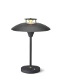 Zewnętrzna lampka stołowa zasilania akumulatorem Stepp 1-2-3 czarny Ø22 akumulator LED 3 step dim. 2,5W 2700K IP54 halo design 746040 | 5705639746040
