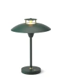 Zewnętrzna lampka stołowa zasilania akumulatorem Stepp 1-2-3 zielony Ø22 akumulator LED 3 step dim. 2,5W 2700K IP54 halo design 746071 | 5705639746071