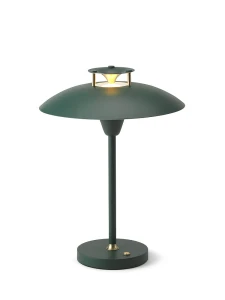 Stepp 1-2-3 zielony Ø22 akumulator LED 3 step dim. 2,5W 2700K IP54 Zewnętrzna lampka stołowa zasilania akumulatorem