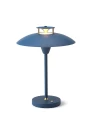 Zewnętrzna lampka stołowa zasilania akumulatorem Stepp 1-2-3 niebieski Ø22 akumulator LED 3 step dim. 2,5W 2700K IP54 halo design 746088 | 5705639746088
