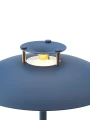 Zewnętrzna lampka stołowa zasilania akumulatorem Stepp 1-2-3 niebieski Ø22 akumulator LED 3 step dim. 2,5W 2700K IP54 halo design 746088 | 5705639746088