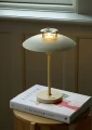 Zewnętrzna lampka stołowa zasilania akumulatorem Stepp 1-2-3 jasny beżowy Ø22 akumulator LED 3 step dim. 2,5W 2700K IP54 halo design 746057 | 5705639746057