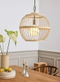 Lampa wisząca Stockholm edycja nordycka naturalne drewno Ø 40cm. E27 halo design 746743 | 5705639746743