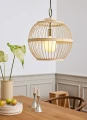 Lampa wisząca Stockholm edycja nordycka naturalne drewno Ø 40cm. E27 halo design 746743 | 5705639746743