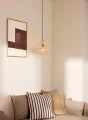 Lampa wisząca Stockholm edycja nordycka naturalne drewno Ø 30cm. E27 halo design 746712 | 5705639746712