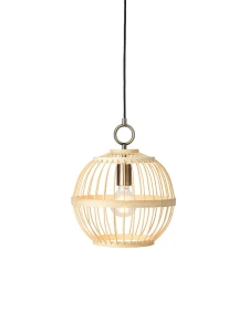 Stockholm edycja nordycka naturalne drewno Ø 30cm. E27 Lampa wisząca