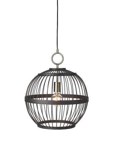 Lampa wisząca Stockholm edycja nordycka czarny Ø 40cm. E27 halo design 746750 | 5705639746750