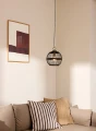 Lampa wisząca Stockholm edycja nordycka czarny Ø 30cm. E27 halo design 746729 | 5705639746729