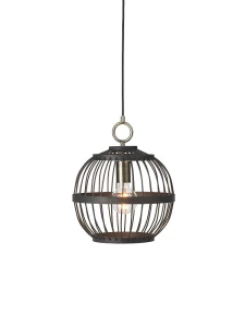 Stockholm edycja nordycka czarny Ø 30cm. E27 Lampa wisząca