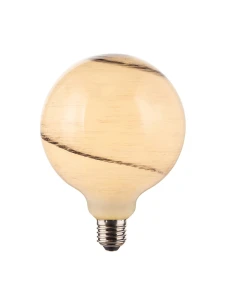 Stockholm marmurowy szary G125 LED 3 step dim. 7W 2700K E27 Żarówka ściemnialna z funkcją pamięci