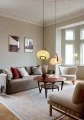 Lampa wisząca DC Textile leśna zieleń | dąb Ø 40cm. E27 halo design 746361 | 5705639746361