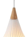 Lampa wisząca Drops Textile biały Ø 17cm. E27 halo design 746248 | 5705639746248