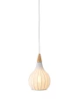 Lampa wisząca Drops Textile biały Ø 17cm. E27 halo design 746248 | 5705639746248