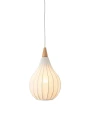 Lampa wisząca Drops Textile biały Ø 23cm. E27 halo design 746255 | 5705639746255