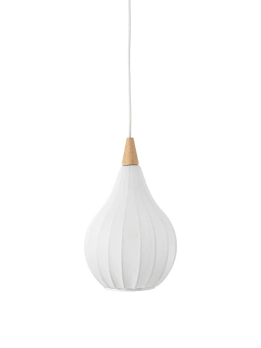 Lampa wisząca Drops Textile biały Ø 23cm. E27 halo design 746255 | 5705639746255