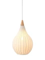 Lampa wisząca Drops Textile biały Ø 30cm. E27 halo design 746262 | 5405639746262