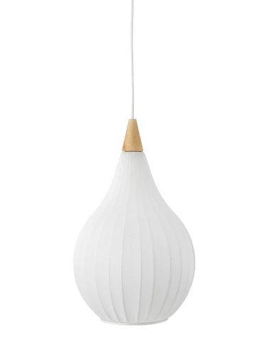 Lampa wisząca Drops Textile biały Ø 30cm. E27 halo design 746262 | 5405639746262