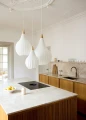 Lampa wisząca Drops Textile biały Ø 38cm. E27 halo design 746279 | 5705639746279