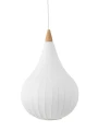 Lampa wisząca Drops Textile biały Ø 38cm. E27 halo design 746279 | 5705639746279