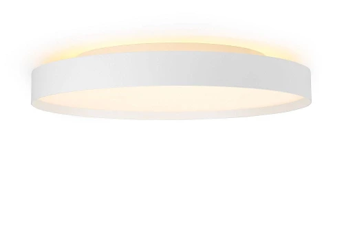 Plafon ściemnialny z podświetleniem tylnym i funkcją pamięci Backlight Full biały Ø 50cm. LED 3 step dim. 48W 3000K halo design 746477 | 5705639746477