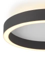 Plafon ściemnialny z podświetleniem tylnym i funkcją pamięci Backlight String czarny Ø 30cm. LED 3 step dim. 25W 3000K halo design 746521 | 5705639746521