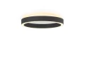 Plafon ściemnialny z podświetleniem tylnym i funkcją pamięci Backlight String czarny Ø 30cm. LED 3 step dim. 25W 3000K halo design 746521 | 5705639746521