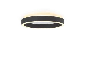 Backlight String czarny Ø 30cm. LED 3 step dim. 25W 3000K Plafon ściemnialny z funkcją pamięci