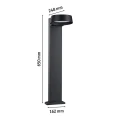 Lampa ogrodowa stojąca Capea Grand antracyt wys. 65cm. LED COB 11,5W 3000K IP44 paulmann 94790 | 4000870947906