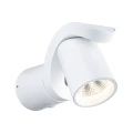 Kinkiet zewnętrzny regulowany z czujnikiem ruchu i zmierzchu Cuff biały PIR LED COB 10W 3000K IP44 paulmann 94832 | 4000870948323