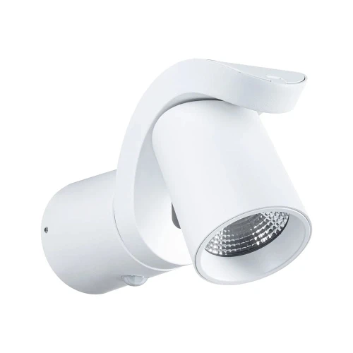 Kinkiet zewnętrzny regulowany z czujnikiem ruchu i zmierzchu Cuff biały PIR LED COB 10W 3000K IP44 paulmann 94832 | 4000870948323