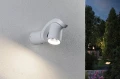 Kinkiet zewnętrzny regulowany z czujnikiem ruchu i zmierzchu Cuff biały PIR LED COB 10W 3000K IP44 paulmann 94832 | 4000870948323