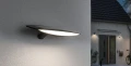 Solarny kinkiet zewnętrzny z czujnikiem zmierzchu i ruchu Kiran solar antracyt PIR LED 5W 3000K IP44 paulmann 94339 | 4000870943397