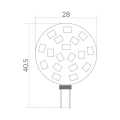 Żarówka G4 Pastylka 3W 12V AC/DC 3000K barwa ciepła ecolight EC79799 | 5901986797999