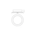 Oprawa wpuszczana Sapri Ro biały Ø 24cm. LED 40W 4000K oxyled 704479 | 5905600704479