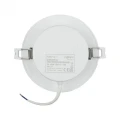 Oprawa sufitowa podtynkowa okrągła DL-1 LED Biały Ø 12cm. 6W 4000K ecolight EC20447 | 5905036204475