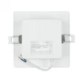 Oprawa sufitowa podtynkowa kwadratowa DL-1 LED Biały szer. 12cm. 6W 4000K ecolight EC20451 | 5905036204512
