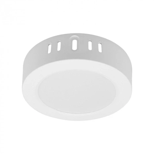 Oprawa sufitowa natynkowa okrągła DL-1 LED Biały Ø 12cm. 6W 4000K ecolight EC20455 | 5905036204550